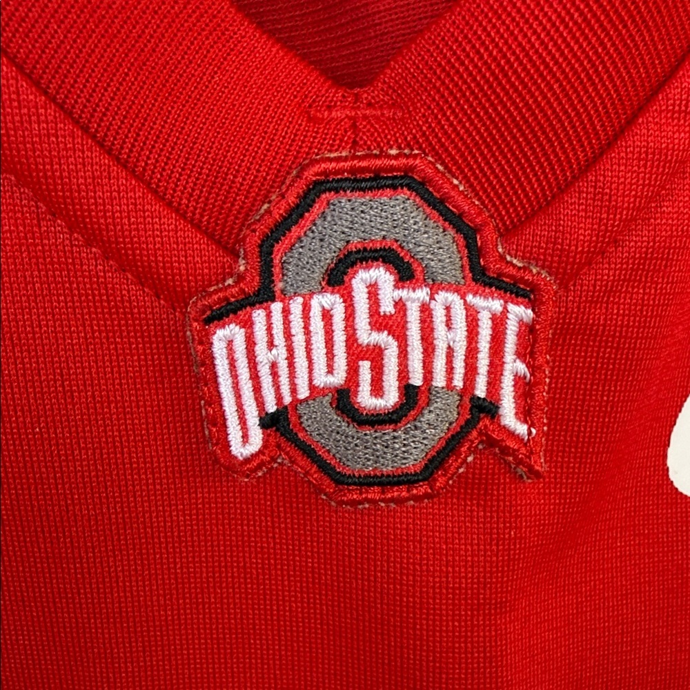 Official Nike Team Ohio State Red and White #15 Sports Jersey Women's Medium - Picture 7 of 8